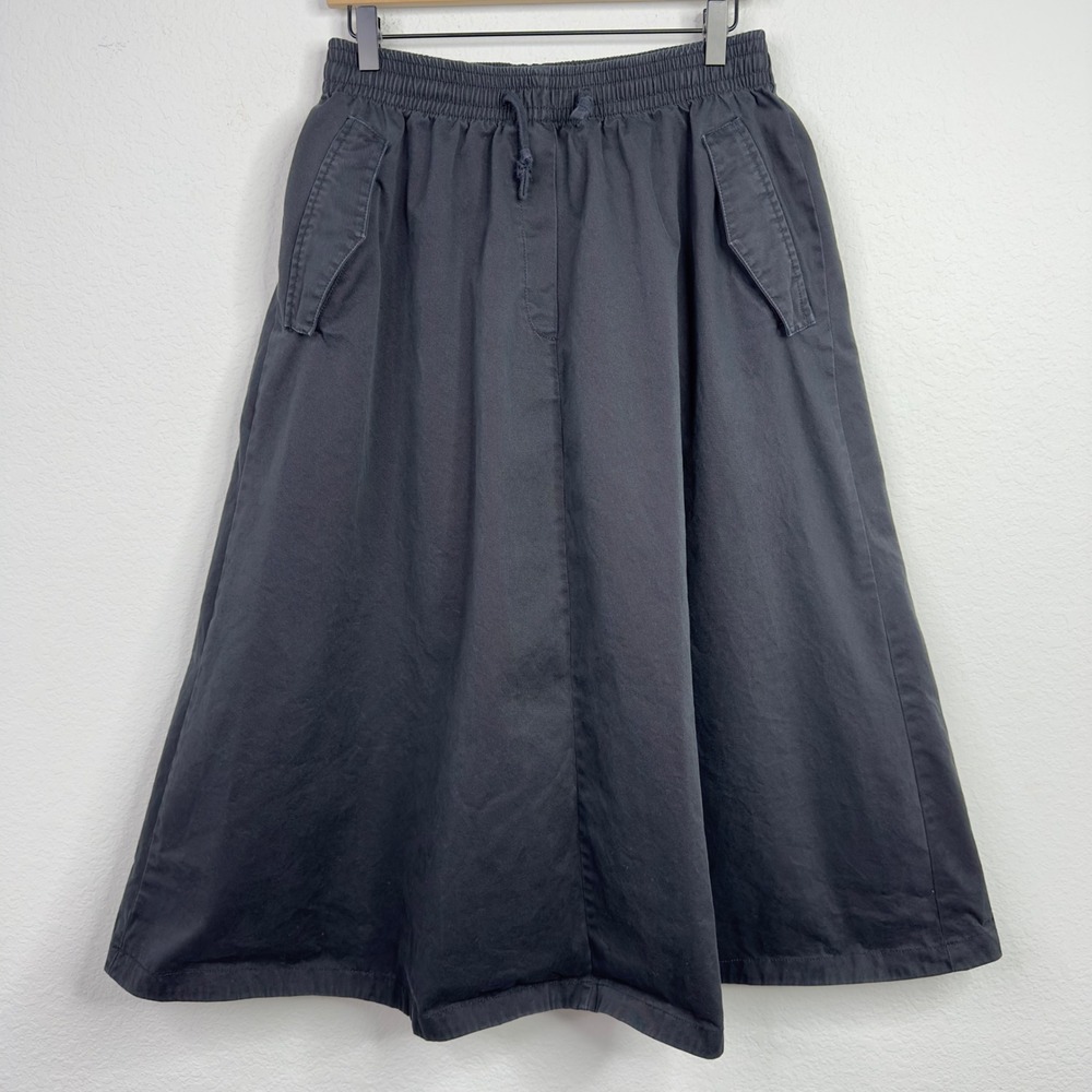 The Group Babaton Aritzia Skirt Womens M‎ Black Minimalist Boho Cottagecore Midi